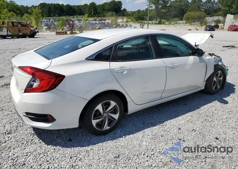 2019 Honda Civic Lx z USA, uszkodzony, nr VIN 2HGFC2F62KH599816